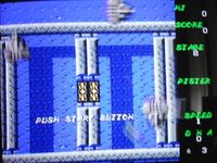 une photo d'Ã©cran de Darwin 4081 sur Sega Megadrive